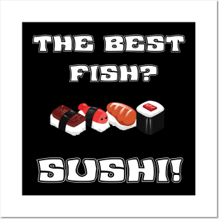 Sushi Fish Posters and Art